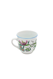 CESKY PORCELAN DUBİ 1860 Cibulak Büyük Kupa Renkli