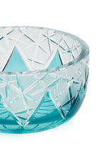 ELSA CRYSTAL Bohemia Lunaria Küçük Tabak Azur