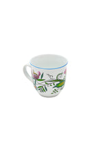 CESKY PORCELAN DUBİ 1860 Cibulak Büyük Kupa Renkli