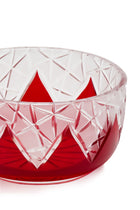 ELSA CRYSTAL Bohemia Lunaria Small Plate Red