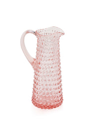 ELSA CRYSTAL Bohemia Lunaria Jug Pink