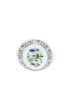CESKY PORCELAN DUBİ 1860 Cibulak Oval Tabak Renkli