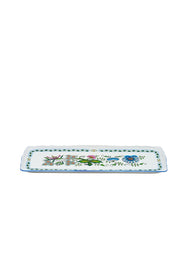CESKY PORCELAN DUBİ 1860 Cibulak Kayık Tabak Renkli
