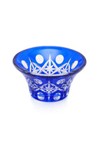 ELSA CRYSTAL Bohemia Lunaria Küçük Tabak Mavi