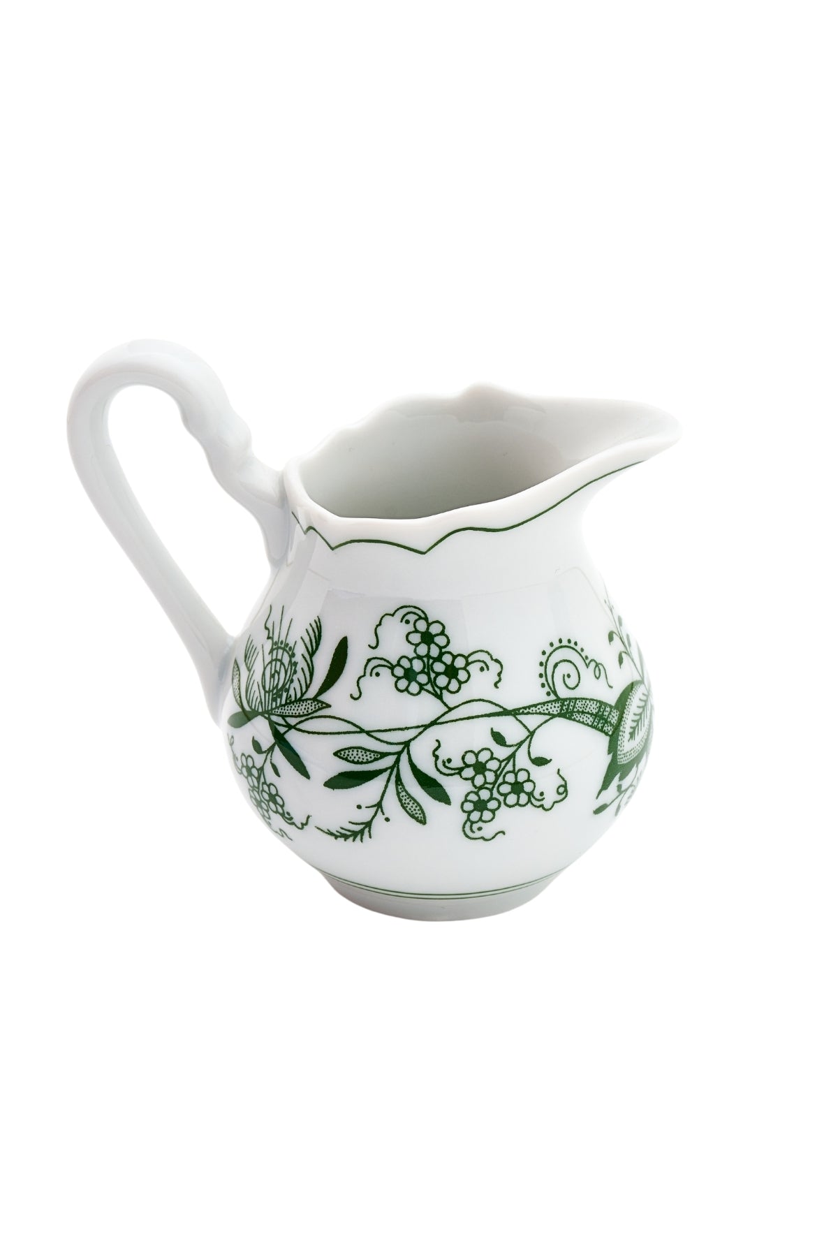 CESKY PORCELAN DUBİ 1860 Cibulak Sütlük Yeşil