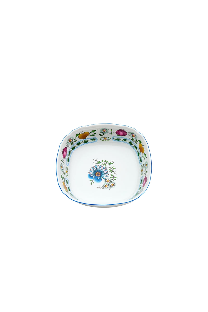 CESKY PORCELAN DUBİ 1860 Cibulak Derin Tabak Renkli