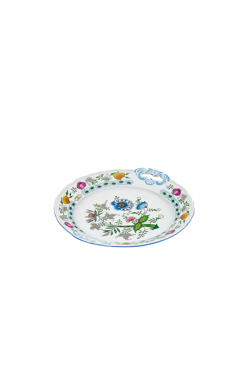 CESKY PORCELAN DUBİ 1860 Cibulak Sunum Tepsi Renkli