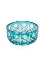 ELSA CRYSTAL Bohemia Lunaria Küçük Kase Azur