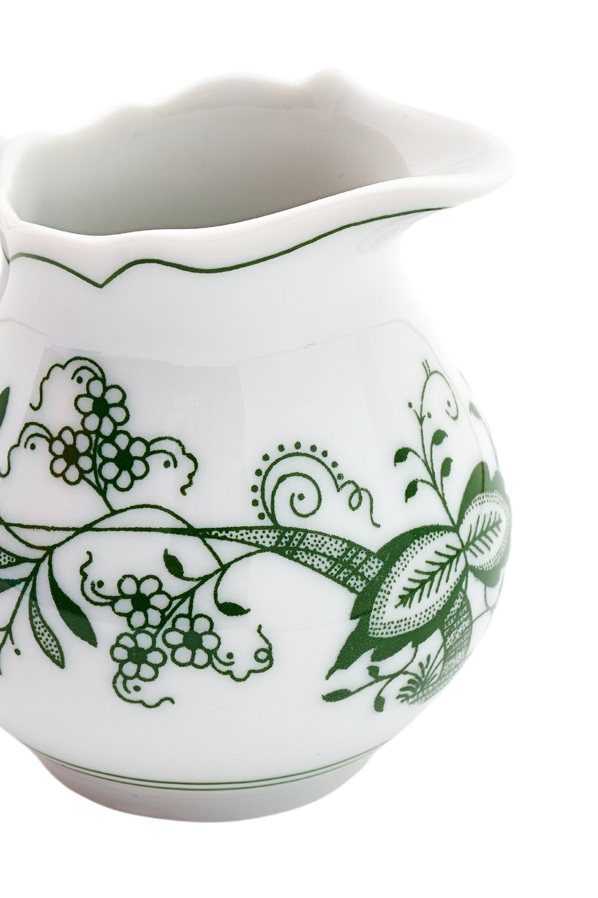 CESKY PORCELAN DUBİ 1860 Cibulak Sütlük Yeşil