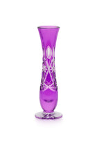 ELSA CRYSTAL Bohemia Lunaria Small Vase Lilac