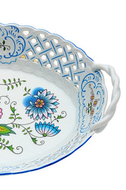 CESKY PORCELAN DUBİ 1860 Cibulak Sepet Renkli