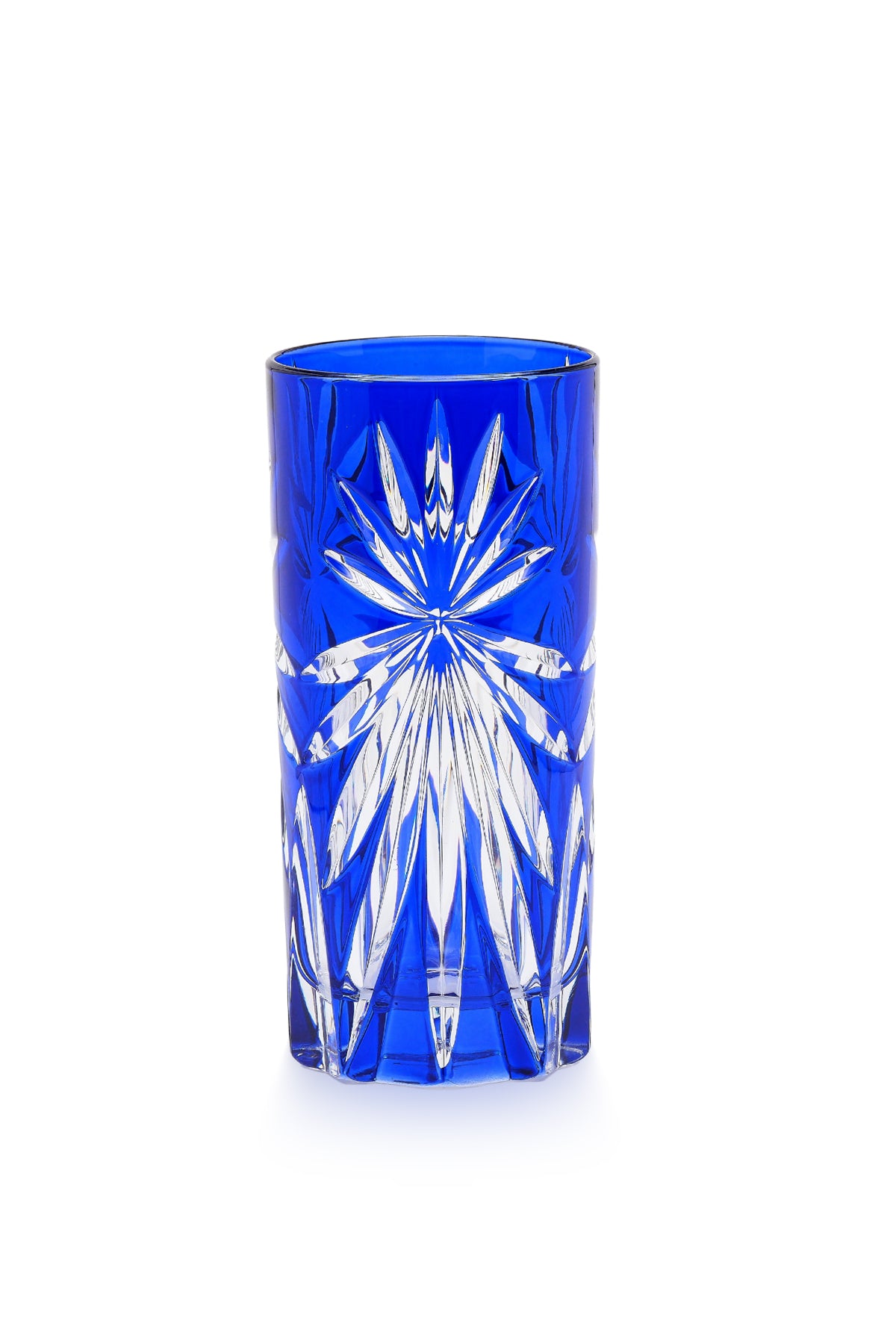 ELSA CRYSTAL Bohemia Laguna Oasis Long Meşrubat Bardağı Mavi
