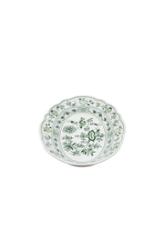 CESKY PORCELAN DUBİ 1860 Cibulak Oval Tabak Yeşil