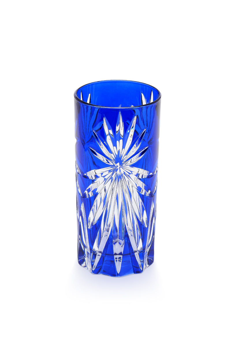 ELSA CRYSTAL Bohemia Laguna Oasis Long Meşrubat Bardağı Mavi