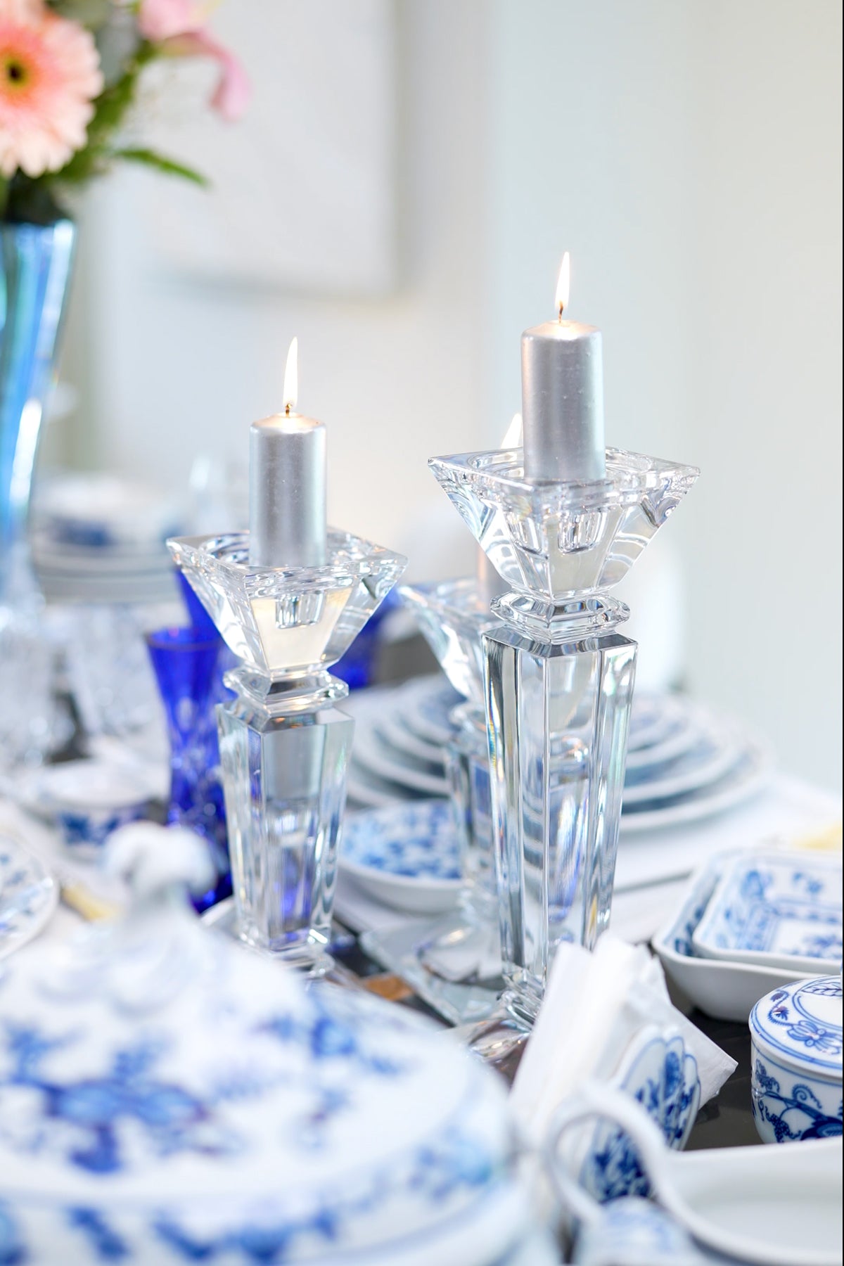 ELSA CRYSTAL Bohemia Lucentia Mumluk Beyaz