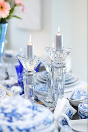 ELSA CRYSTAL Bohemia Aquarine Mumluk Beyaz