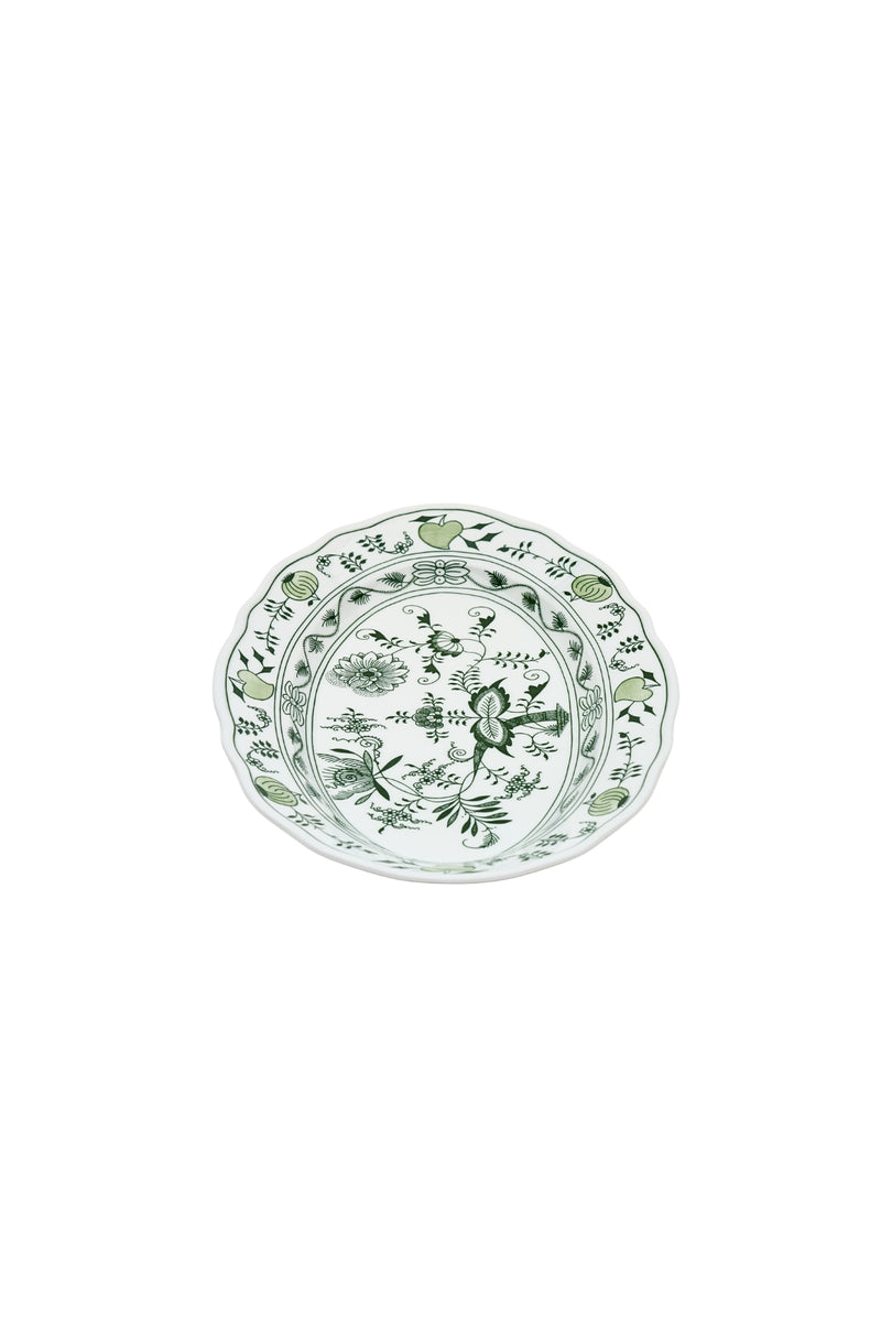 CESKY PORCELAN DUBİ 1860 Cibulak Oval Sunum Tabağı Yeşil