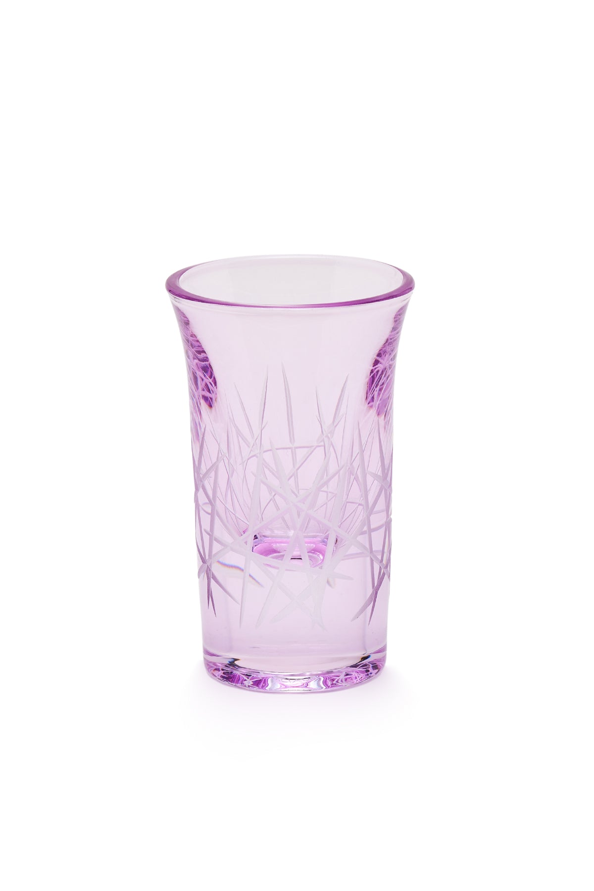 ELSA CRYSTAL Bohemia Alya Kahve Yanı Bardağı Mor
