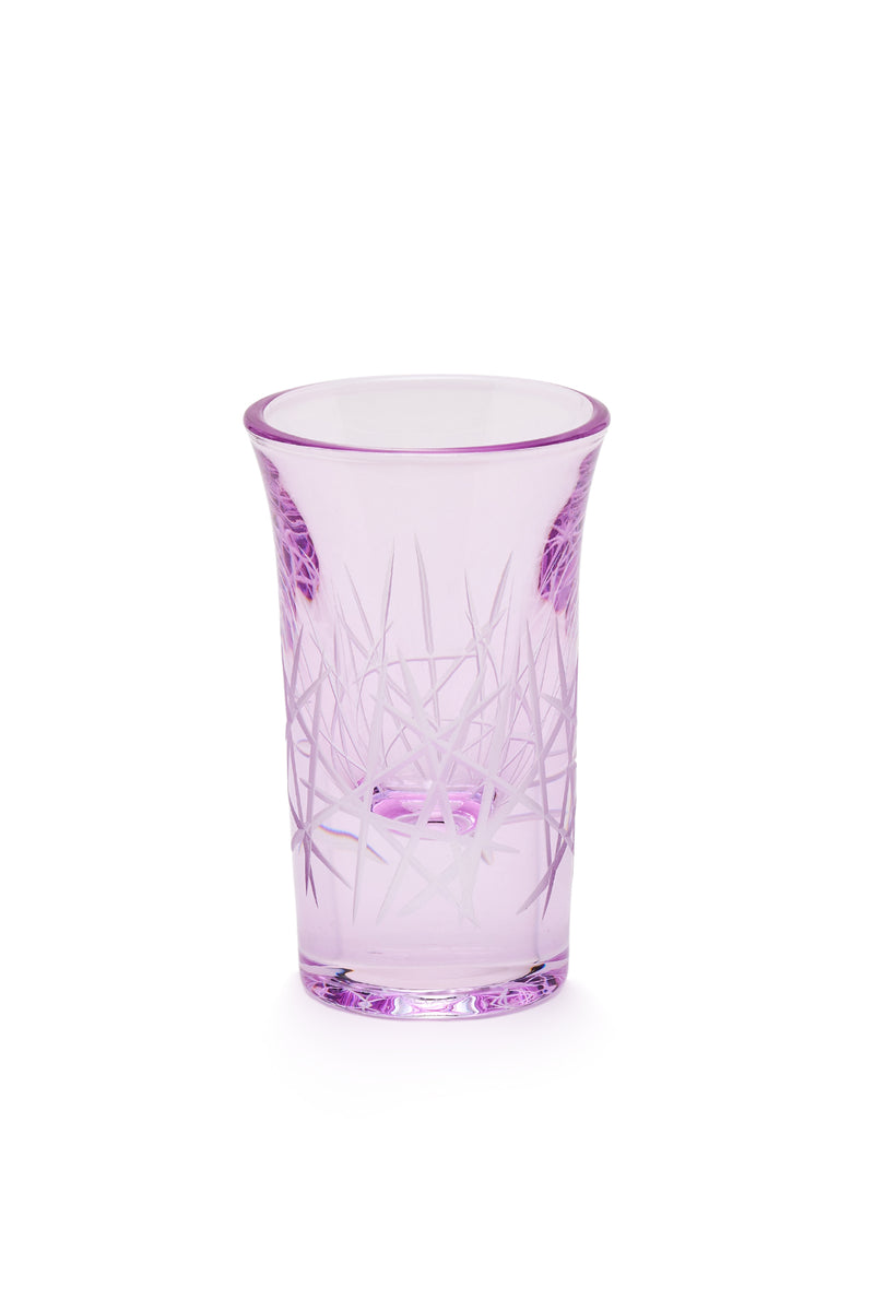 ELSA CRYSTAL Bohemia Alya Kahve Yanı Bardağı Mor