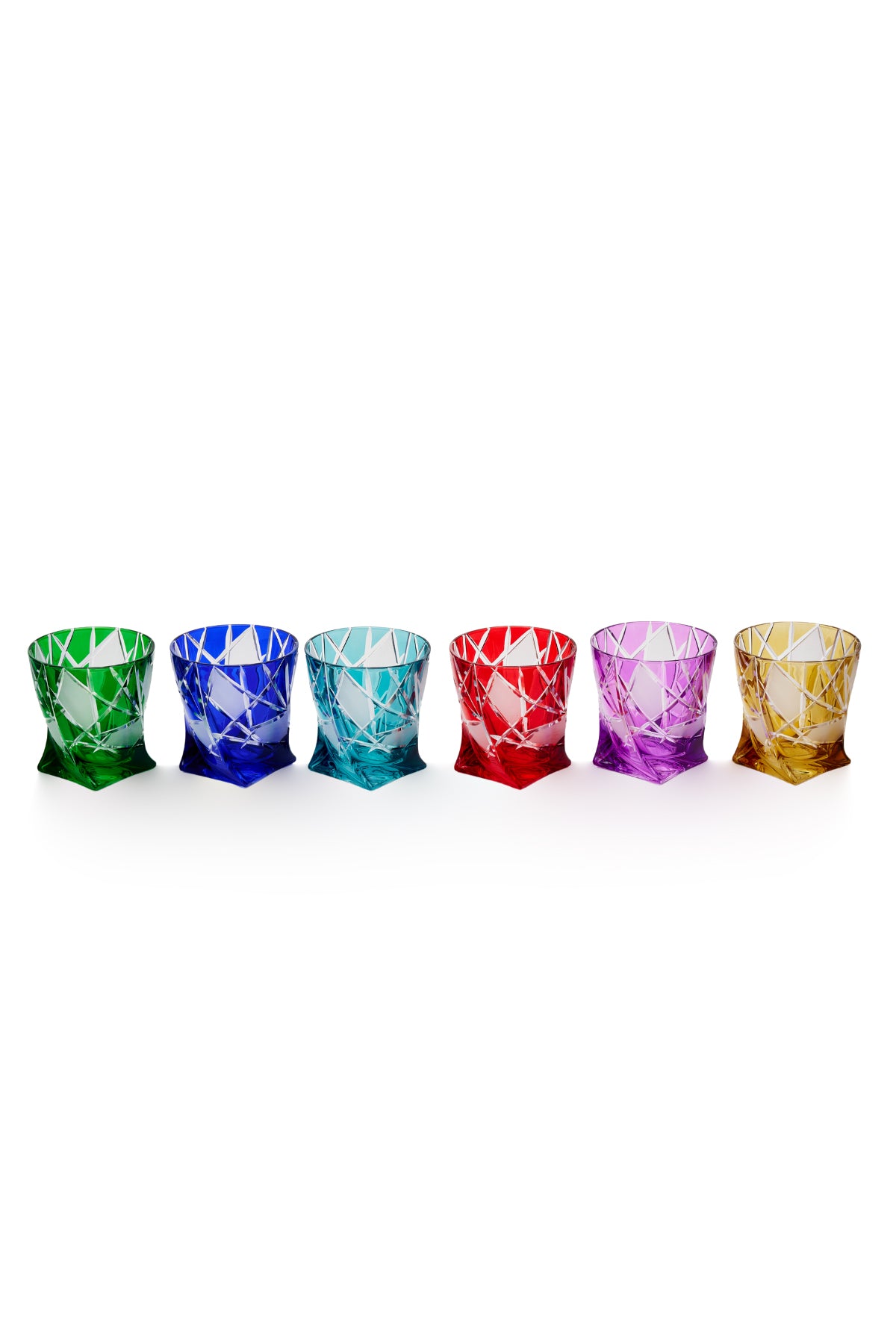 ELSA CRYSTAL Bohemia Icebelle Quadro Bardağı (6'lı Set)