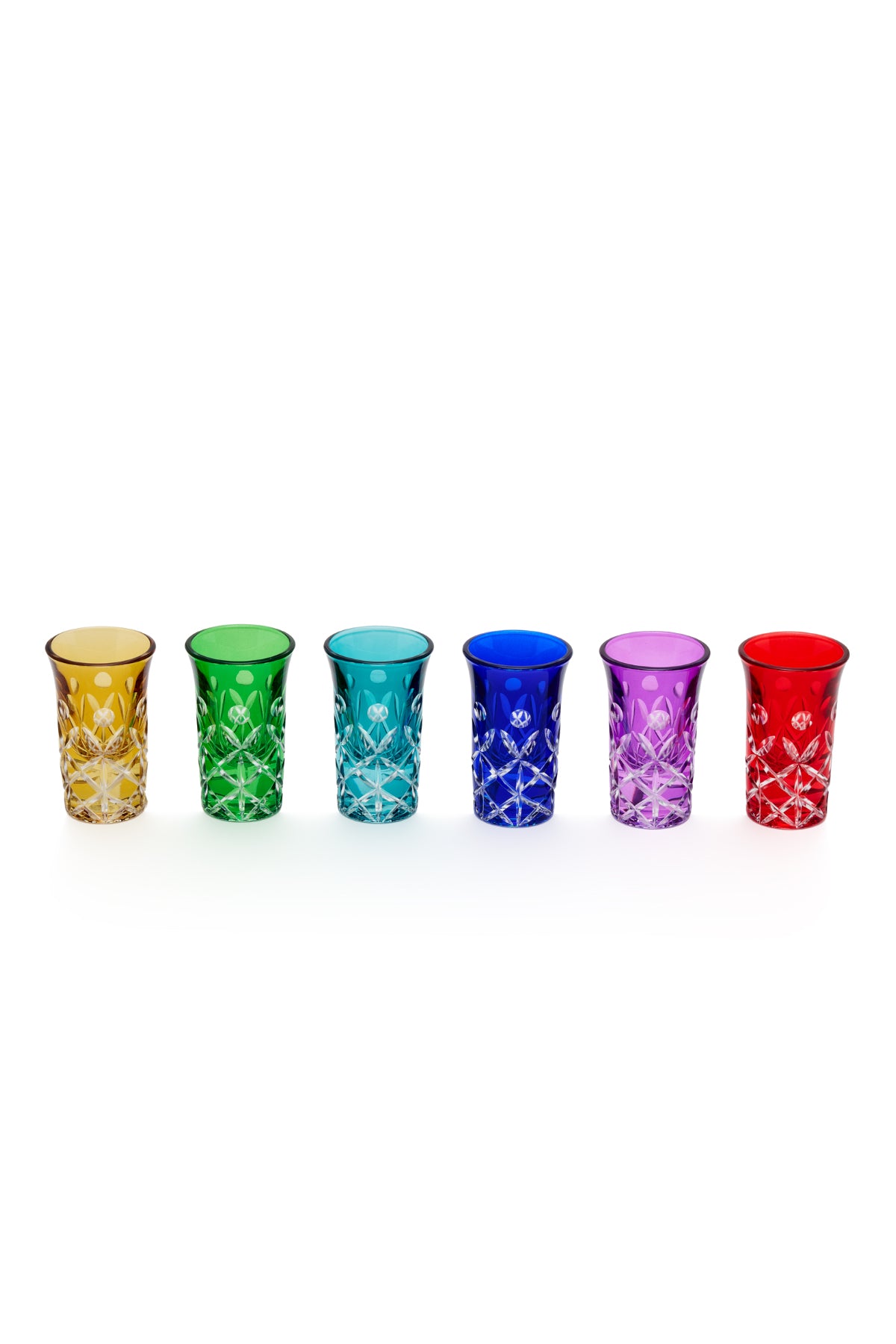 ELSA CRYSTAL Bohemia Alya Kahve Yanı Bardağı Sarı