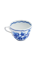 CESKY PORCELAN DUBİ 1860 Cibulak Fincan ve Fincan Tabağı Mavi