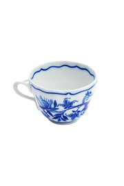 CESKY PORCELAN DUBİ 1860 Cibulak Fincan ve Fincan Tabağı Mavi