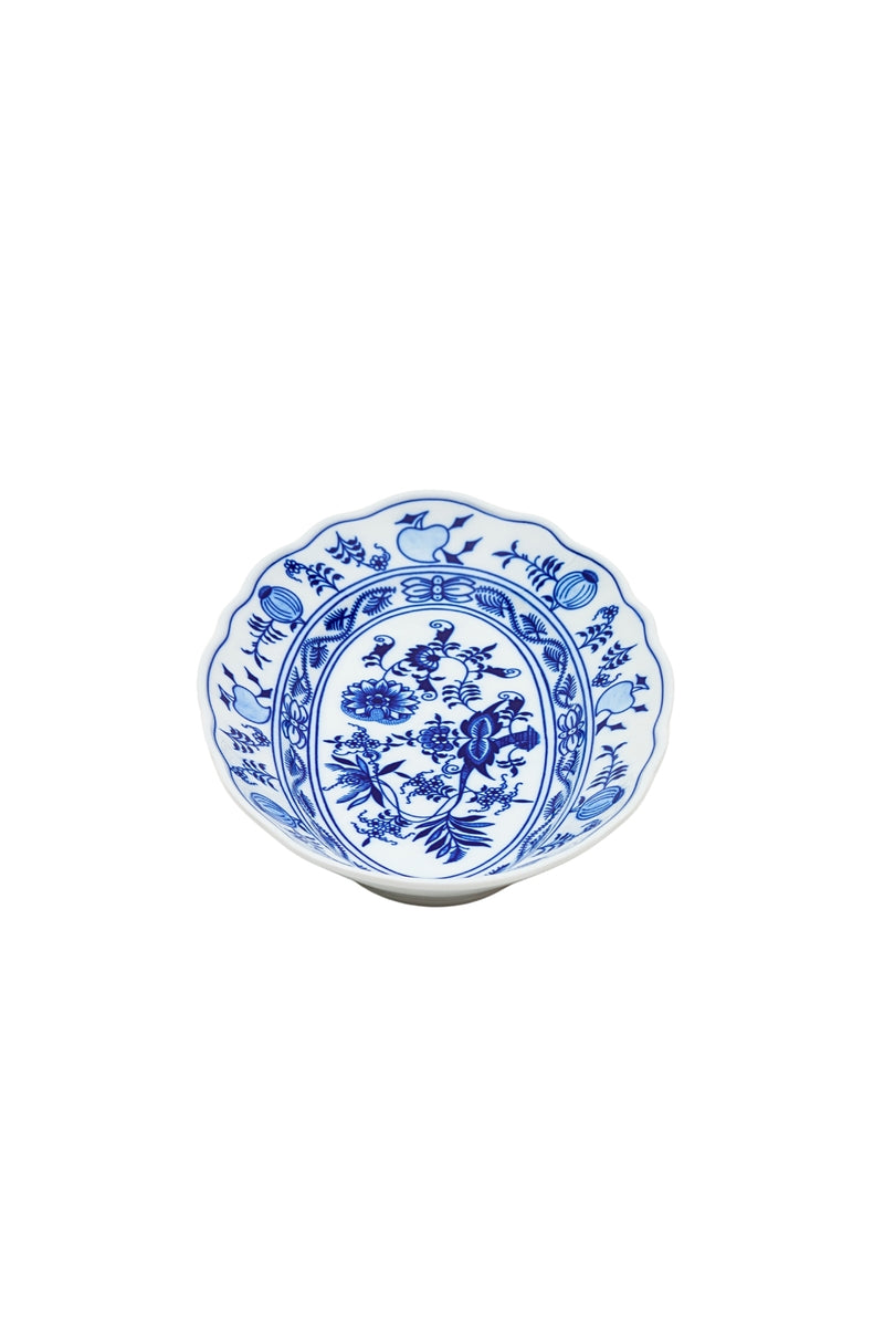 CESKY PORCELAN DUBİ 1860 Cibulak Oval Sunum Tabağı Mavi