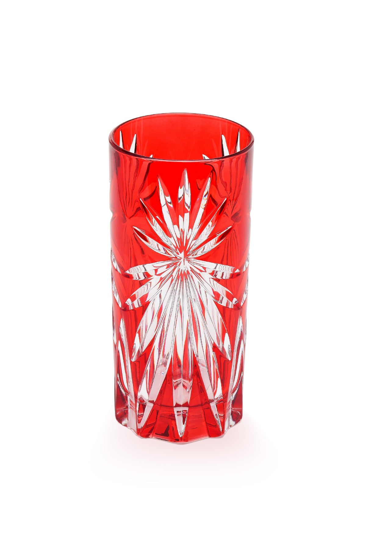 ELSA CRYSTAL Bohemia Laguna Oasis Long Meşrubat Bardağı Pembe