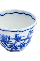 CESKY PORCELAN DUBİ 1860 Cibulak Fincan ve Fincan Tabağı Mavi