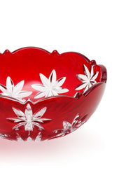 ELSA CRYSTAL Bohemia Maravelle Küçük Kase Kırmızı