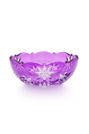 ELSA CRYSTAL Bohemia Maravelle Küçük Kase Mor