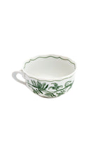 CESKY PORCELAN DUBİ 1860 Cibulak Fincan ve Fincan Tabağı Yeşil