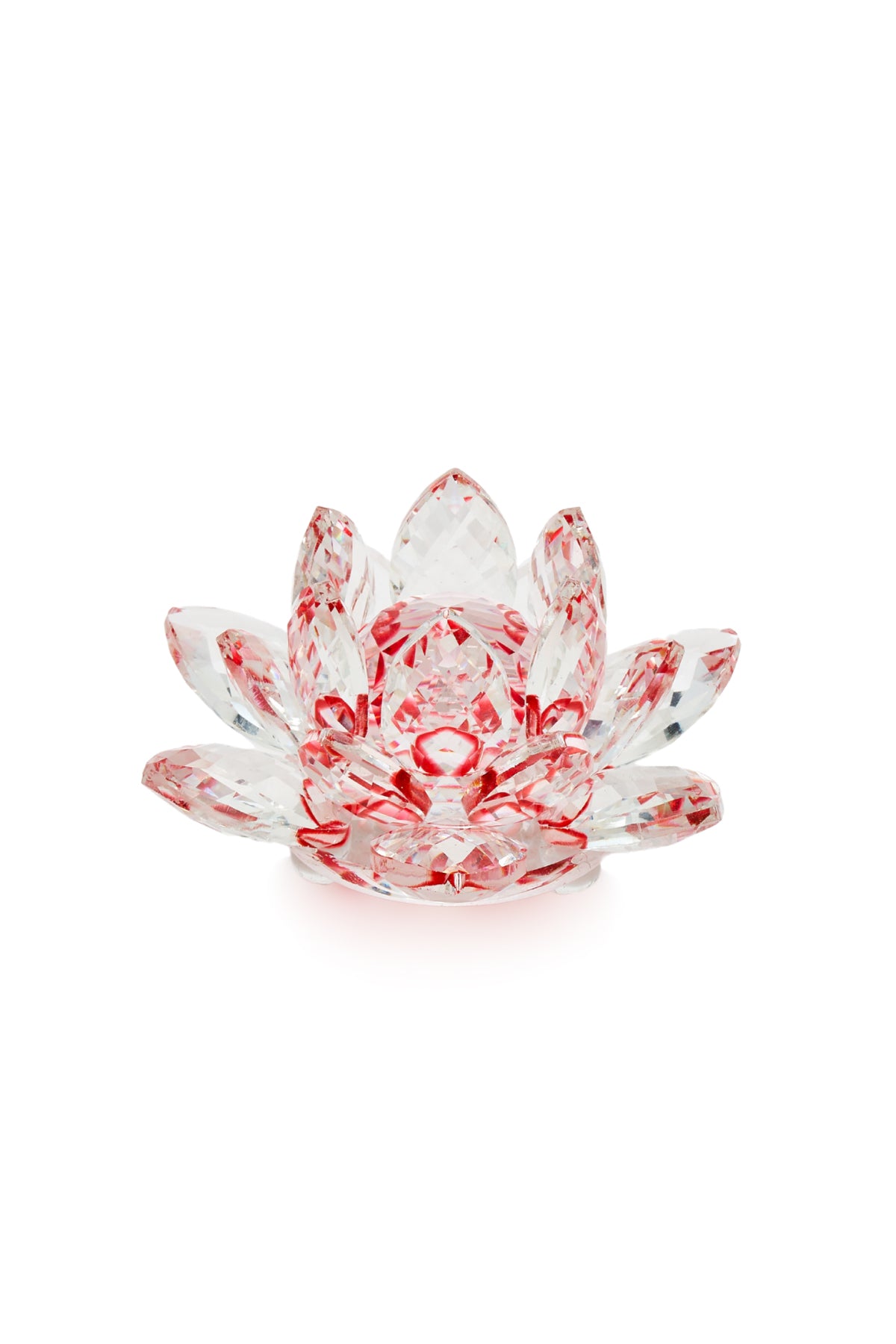 ELSA CRYSTAL Bohemia Oceanna Lotus Küçük Ebat Kırmızı