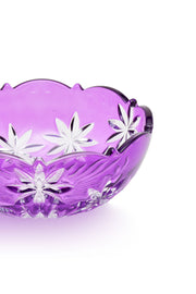 ELSA CRYSTAL Bohemia Maravelle Küçük Kase Mor