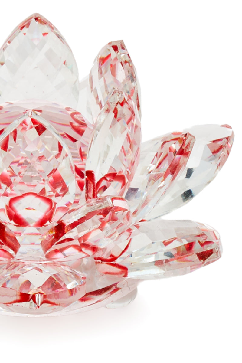 ELSA CRYSTAL Bohemia Oceanna Lotus Küçük Ebat Kırmızı