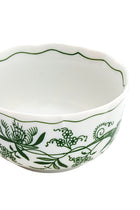 CESKY PORCELAN DUBİ 1860 Cibulak Fincan ve Fincan Tabağı Yeşil