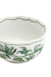 CESKY PORCELAN DUBİ 1860 Cibulak Fincan ve Fincan Tabağı Yeşil