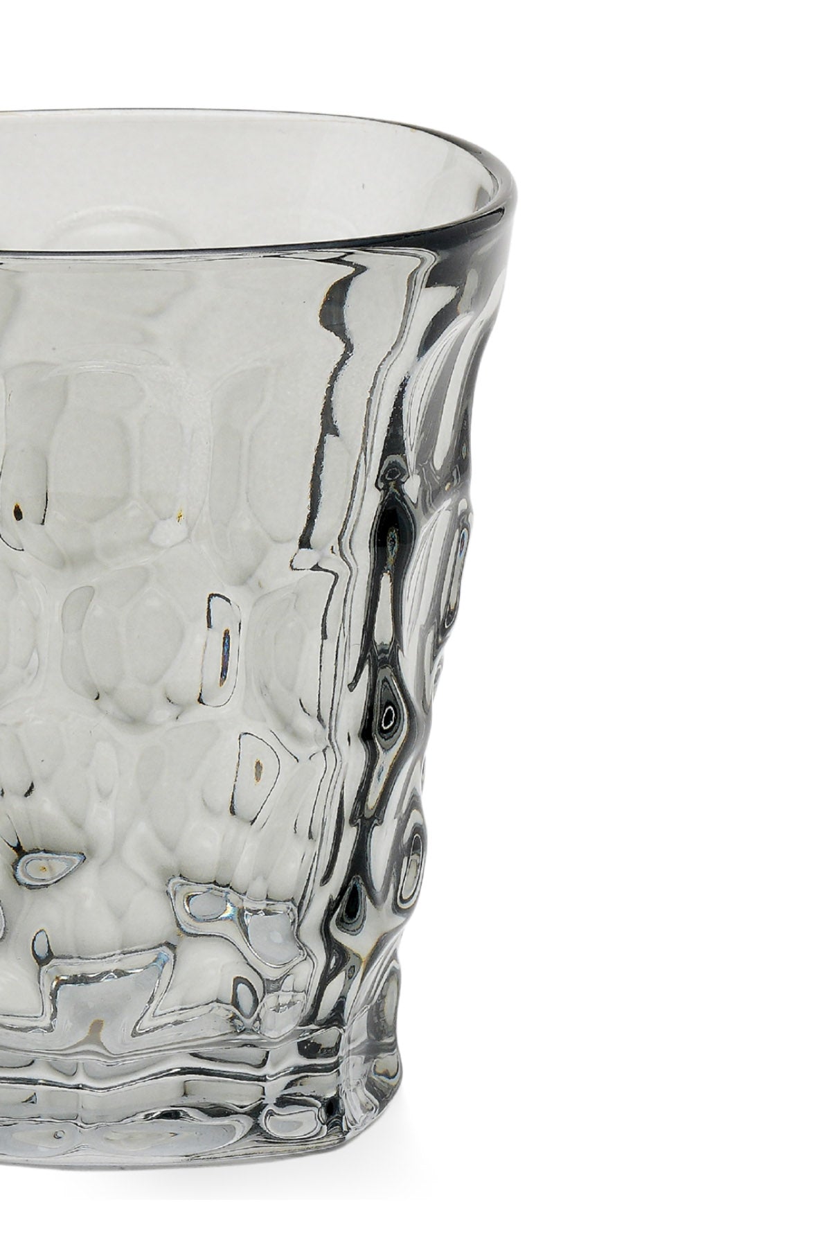 ELSA CRYSTAL Bohemia Aurora Glass Gray