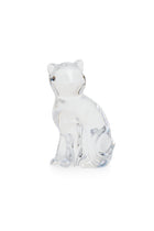 ELSA CRYSTAL Bohemia Aquarine Kedi Figür Beyaz