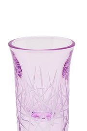 ELSA CRYSTAL Bohemia Alya Kahve Yanı Bardağı Mor