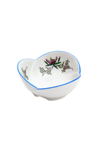 CESKY PORCELAN DUBİ 1860 Cibulak Gül Şeklinde Kase Renkli