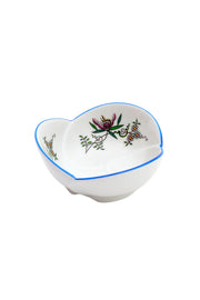 CESKY PORCELAN DUBİ 1860 Cibulak Gül Şeklinde Kase Renkli