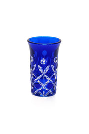 ELSA CRYSTAL Bohemia Alya Kahve Yanı Bardağı Mavi