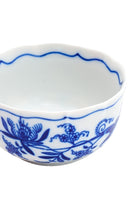CESKY PORCELAN DUBİ 1860 Cibulak Fincan ve Fincan Tabağı Mavi