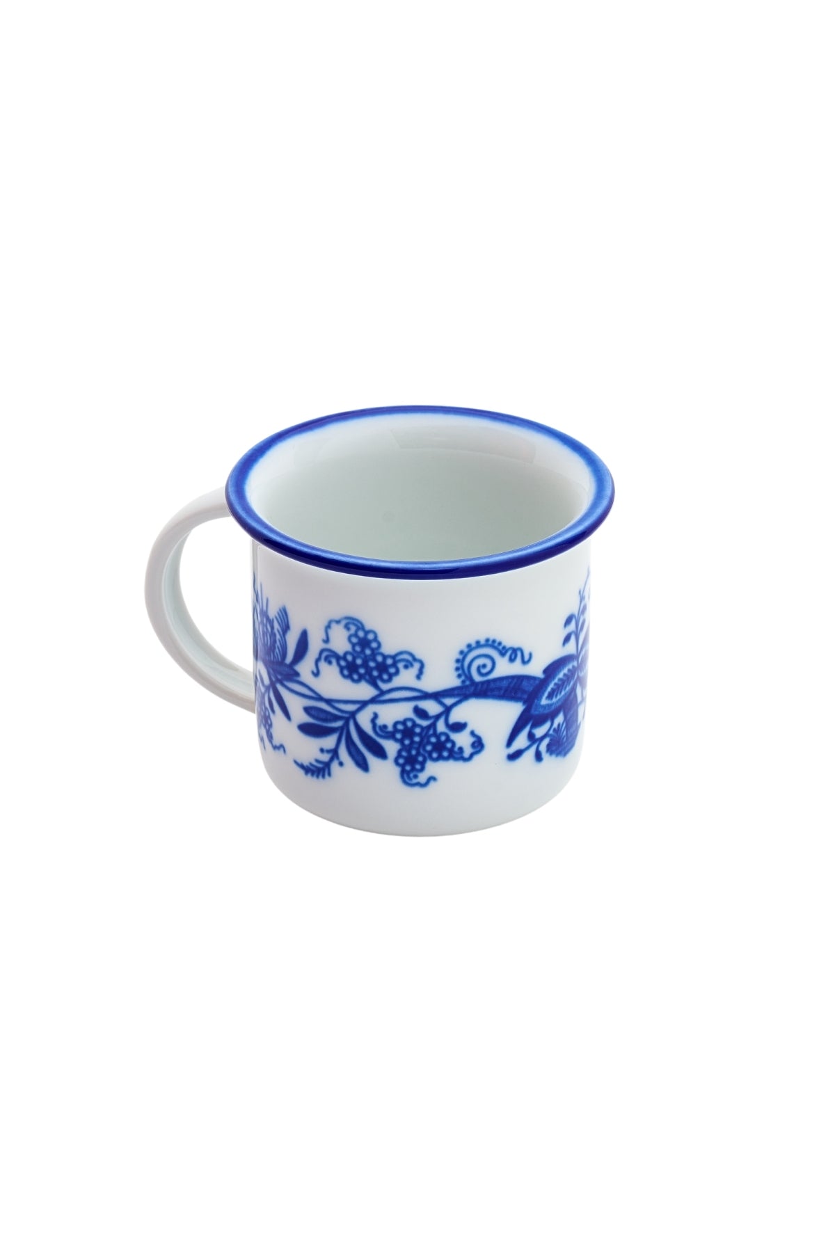CESKY PORCELAN DUBİ 1860 Cibulak Küçük Kupa Mavi