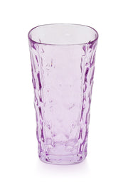 ELSA CRYSTAL Bohemia Aurora Soft Drink Glass Purple