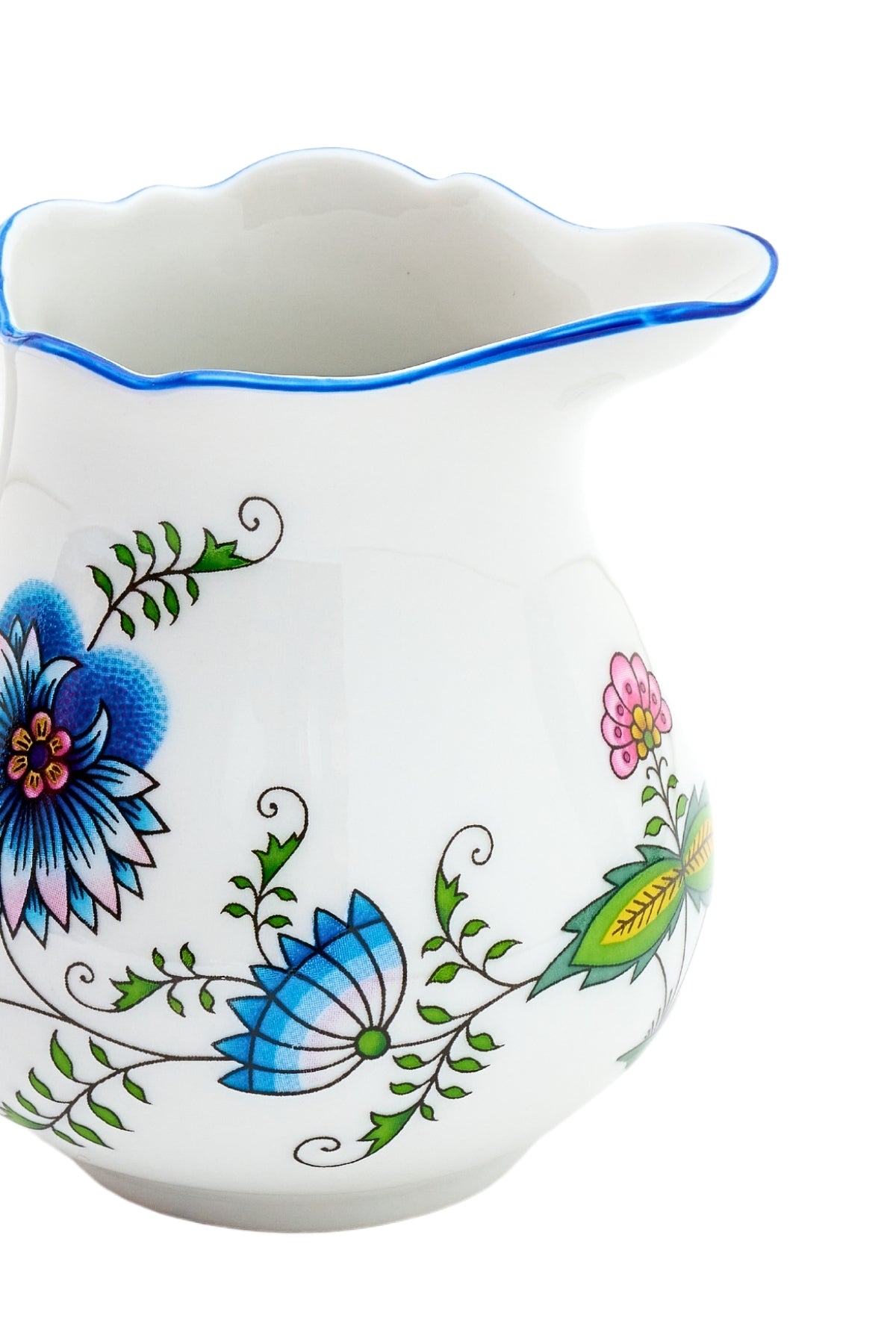 CESKY PORCELAN DUBİ 1860 Cibulak Sütlük Renkli