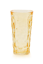 ELSA CRYSTAL Bohemia Aurora Soft Drink Glass Yellow