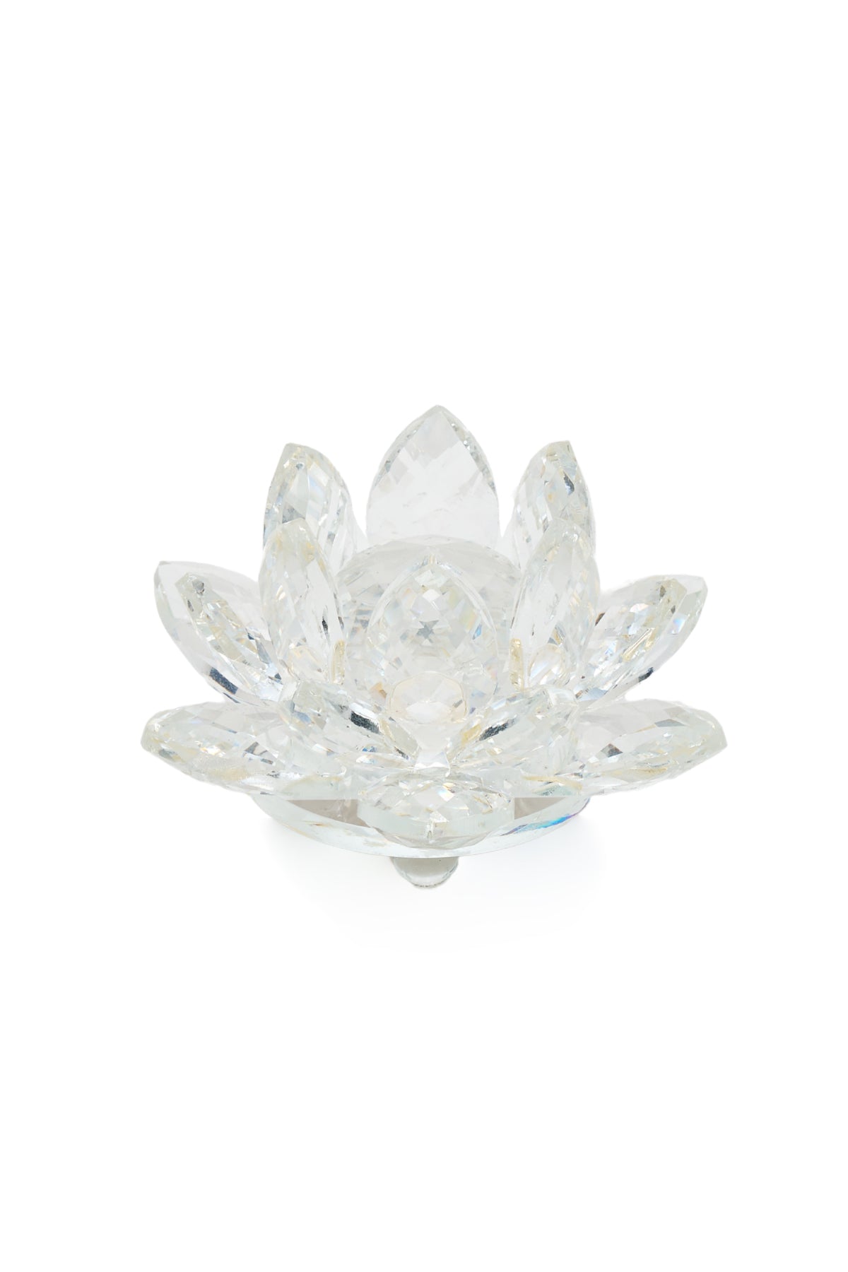 ELSA CRYSTAL Bohemia Oceanna Lotus Küçük Ebat Beyaz